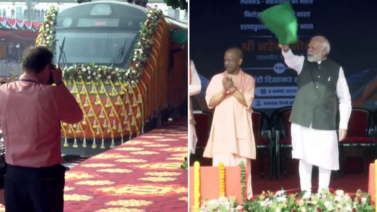PM Modi Flags Off 4 New Vande Bharat Trains From Varanasi, Boosting Nationwide Connectivity (Video) 