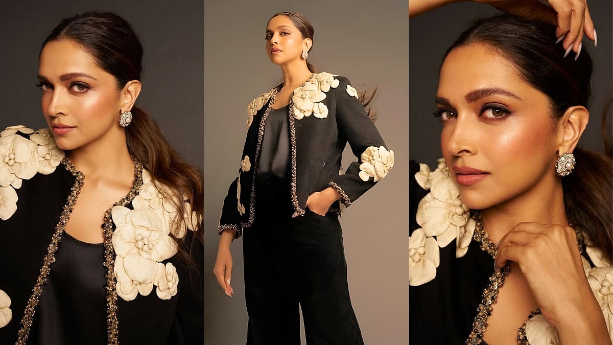 Deepika Padukone Channels CEO Glam In Tailored Sabyasachi Cashmere Ensemble At Mumbai Summit 