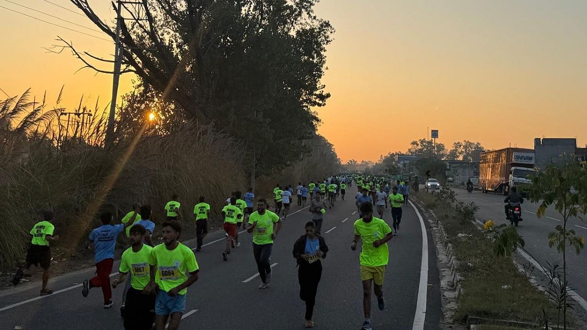 J&K: Over 6,000 Participants Join BSF's Marathon In Jammu Post Operation Sindoor 