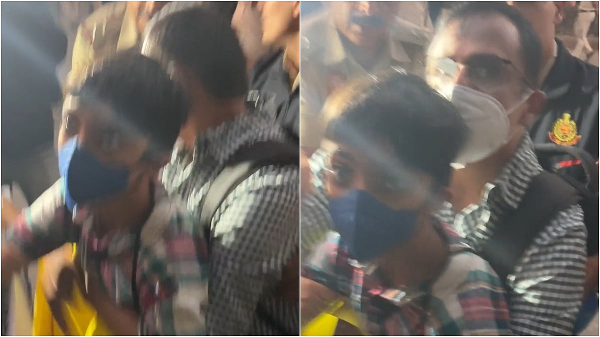 'Isko Saans Lene Ka Right Nahi Hai?': Heated Exchange Between Parent & Delhi Police As Kids Detained During Pollution Protest At India Gate - VIDEO 