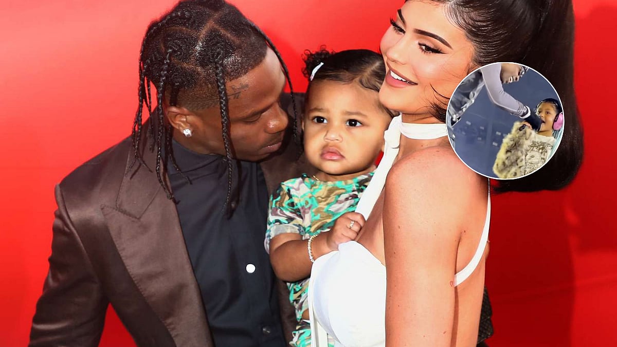 Travis Scott Surprises Fans By Bringing 7-Year-Old Daughter Stormi On Stage During Tokyo Concert – VIDEO 