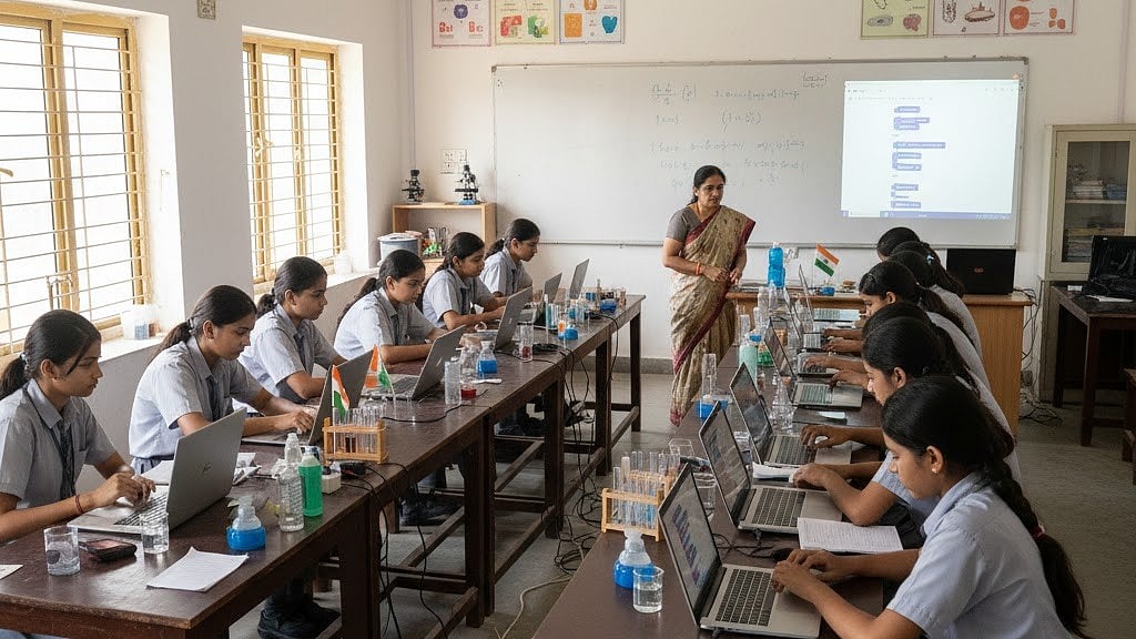 Bhopal News: 3 Sandipani Schools To Get ₹30-Cr Building In New Year; They Will Have 45 Rooms, AI...