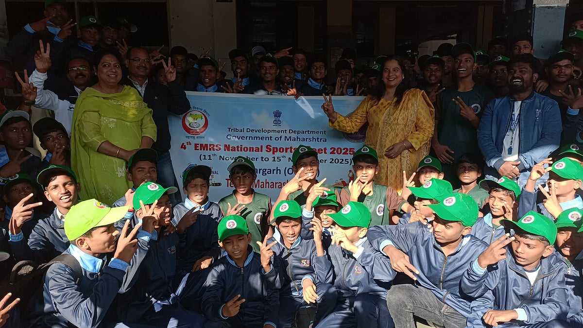 Eklavya School Team Departs For National Sports Meet From Nashik