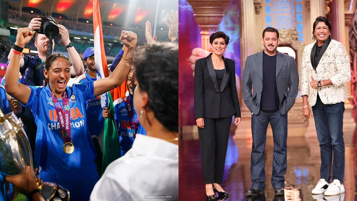 'Smriti Aur Harman Ne Waada Kiya Tha', Salman Khan Recalls As Jhulan Goswami & Anjum Chopra Join Him On Bigg Boss 19 Sets 