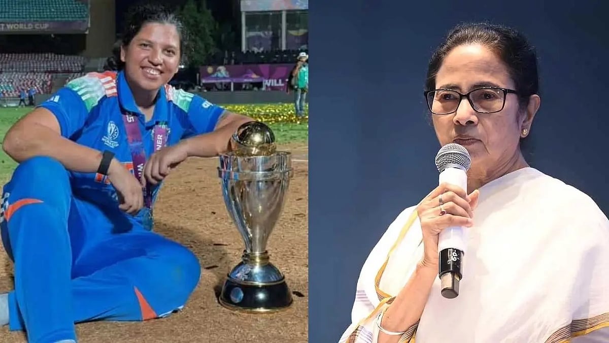 Mamata Banerjee Felicitates Cricketer Richa Ghosh At Eden Gardens; Sourav Ganguly Calls Her...