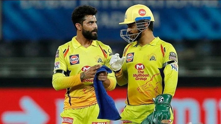 Ravindra Jadeja and MS Dhoni | 