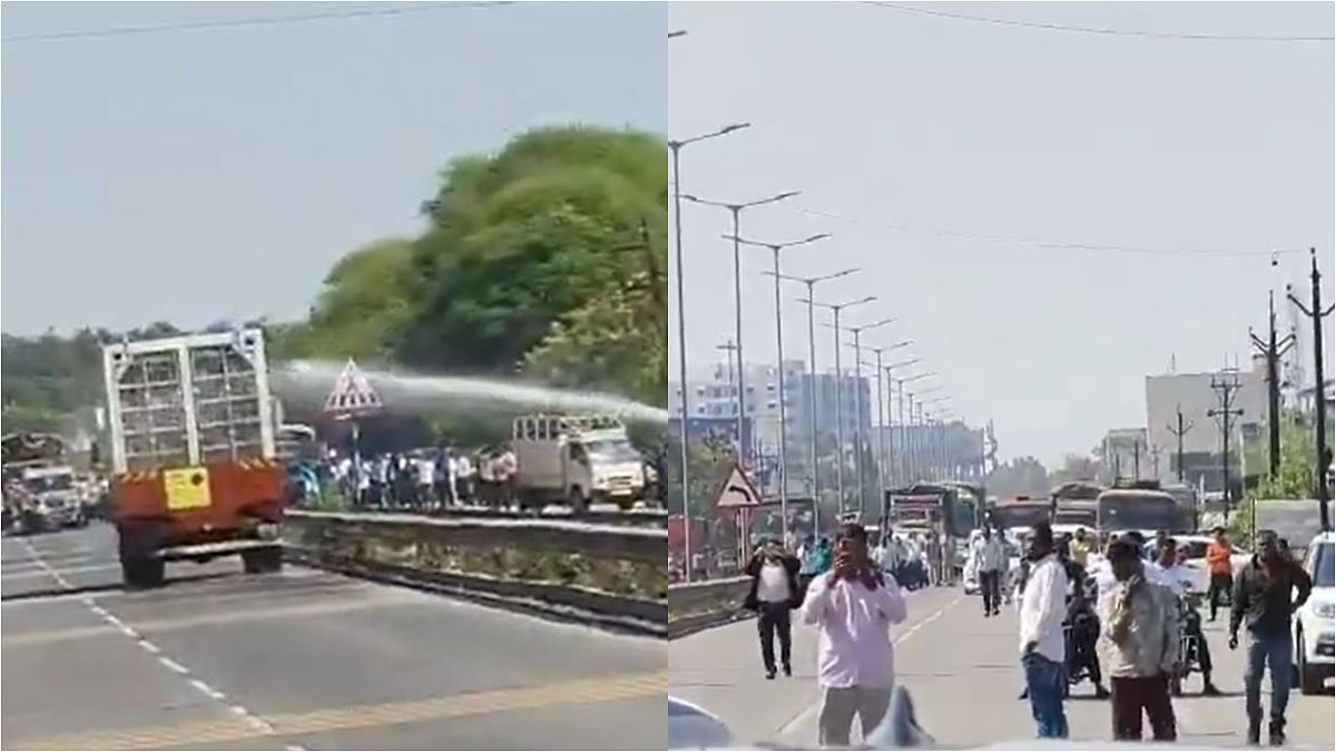 Maharashtra News: Traffic Halted For 2 Hours After CNG Tanker Leak In Latur - VIDEO 