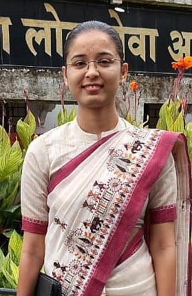 Muskan Soni, Bhopal (selected as DSP)
