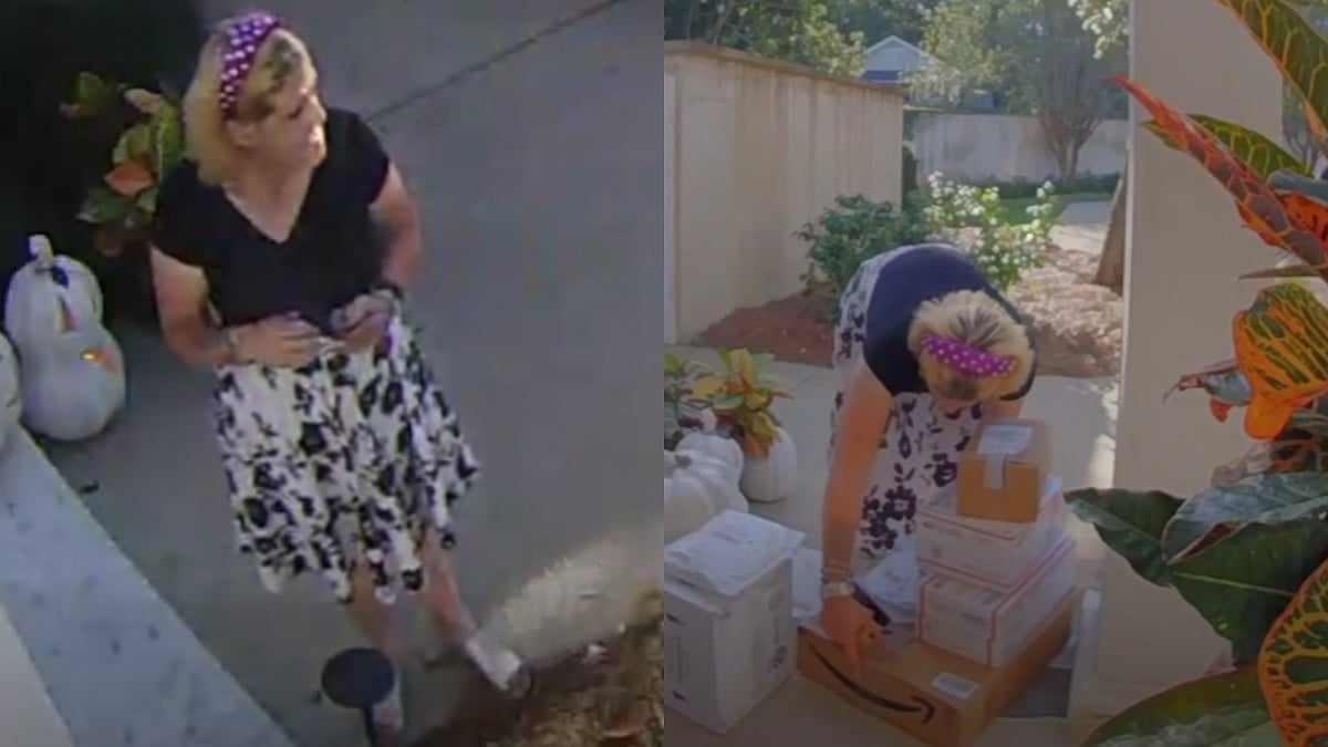 US Man Disguised As Woman Caught Stealing Several Courier Packages, Arrested After CCTV Footage Goes Viral 
