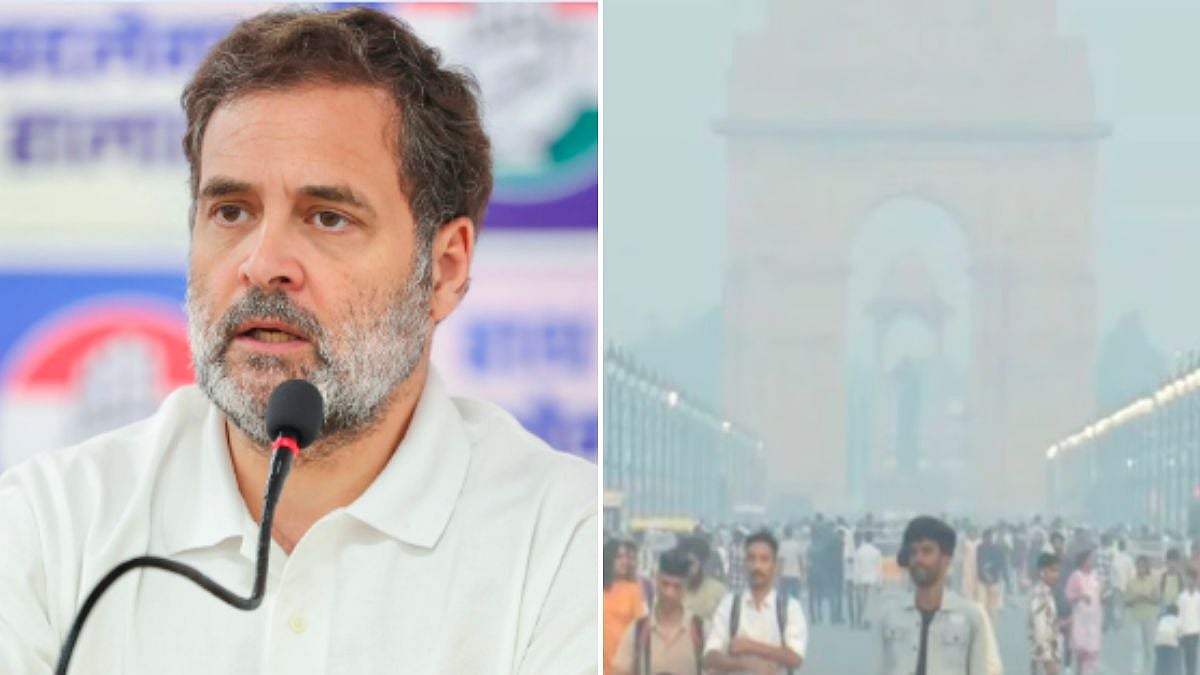 'Air Pollution Affecting Crores Of Indians, But Govt Which Came To Power Through Vote Chori...': Congress MP Rahul Gandhi 