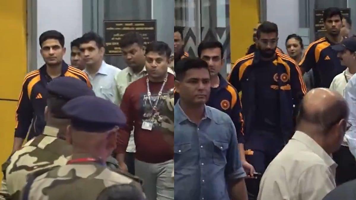 Watch: Jasprit Bumrah, Shubman Gill Alongwith Gautam Gambhir Arrive In Kolkata From Brisbane For The IND vs SA 1st Test 
