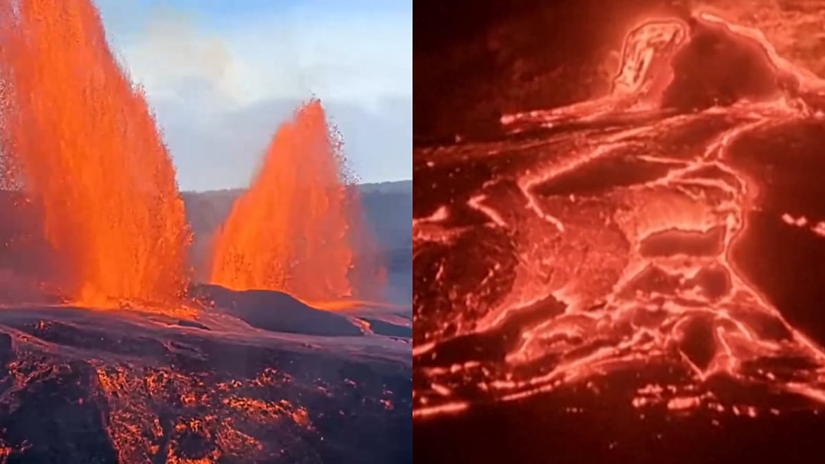 Lava Erupts From Hawaii’s Kilauea Volcano, Spectacular Eruption Captured On Camera | WATCH 