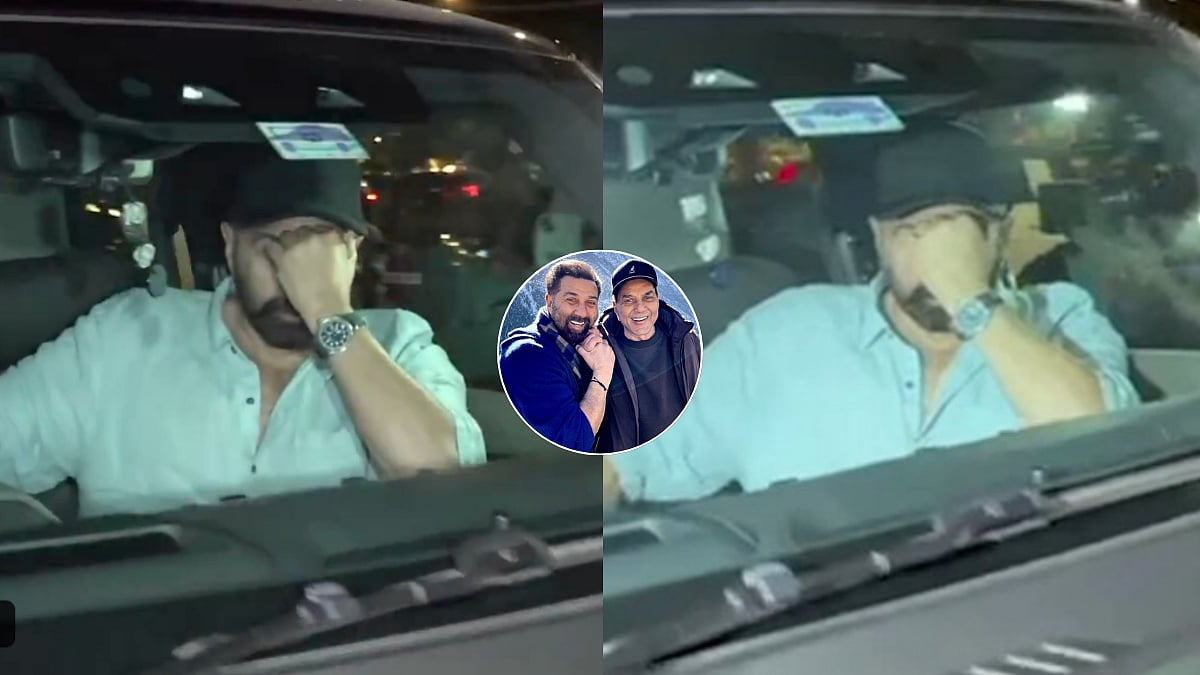 Sunny Deol Looks Visibly Upset As He Arrives To Visit Father Dharmendra At Mumbai Hospital Amid...