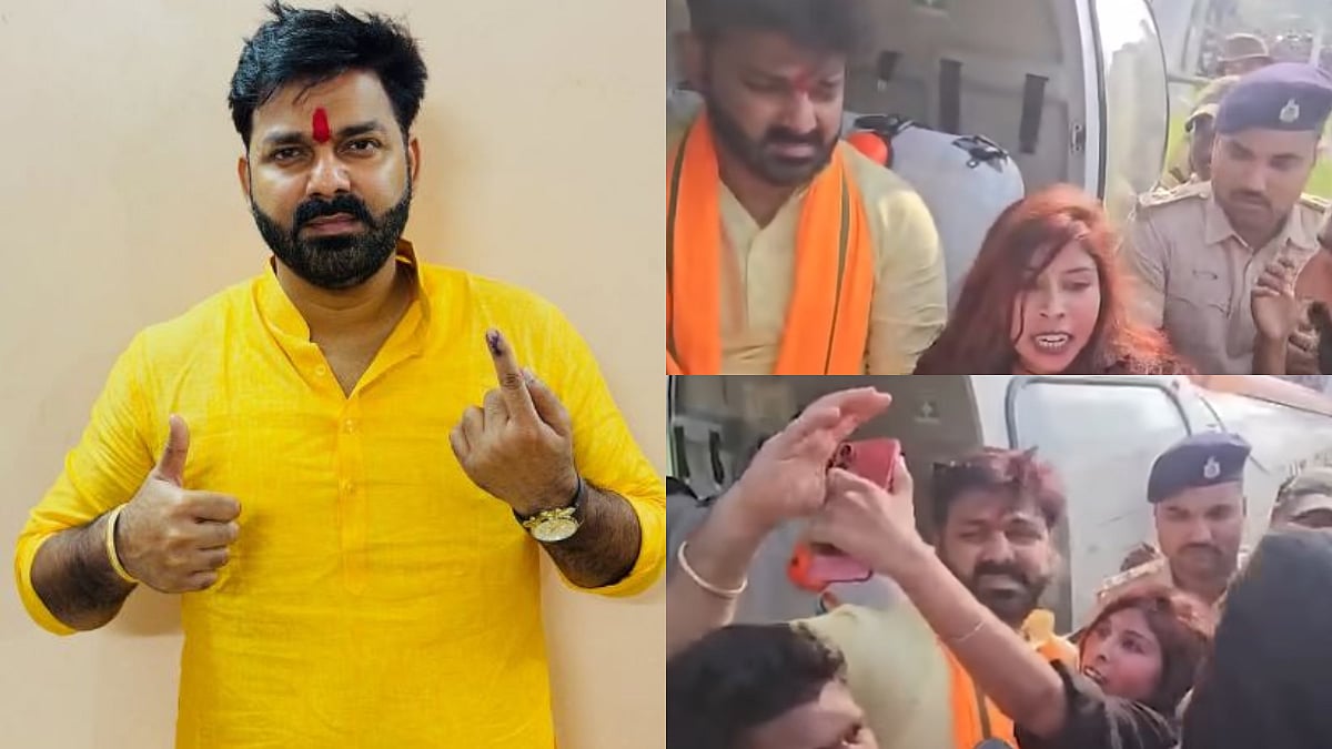 Bihar Elections 2025: Pawan Singh's Female Fan Goes Berserk To Meet Him; Actor Hugs & Clicks Picture With Her - Watch Video 