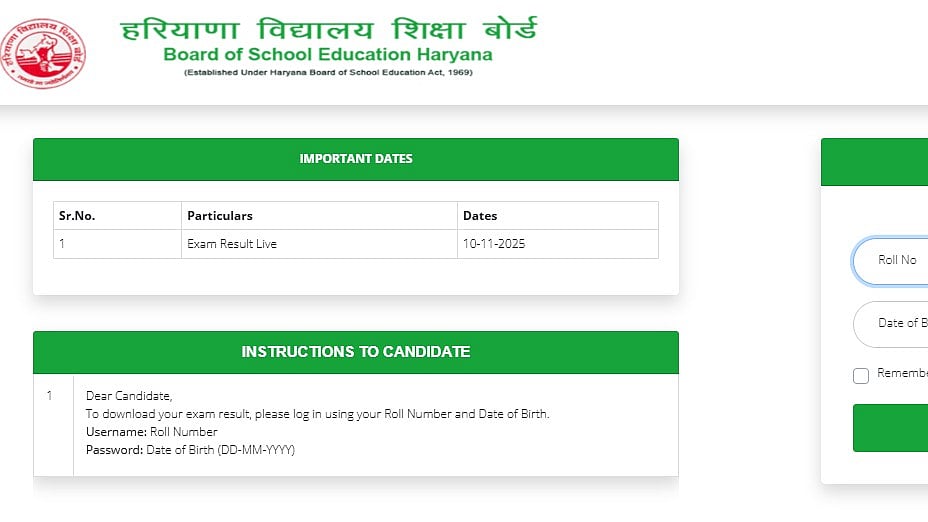 HTET 2025 Results Declared For PRT, TGT, And PGT At bseh.org.in; Direct Link Here 