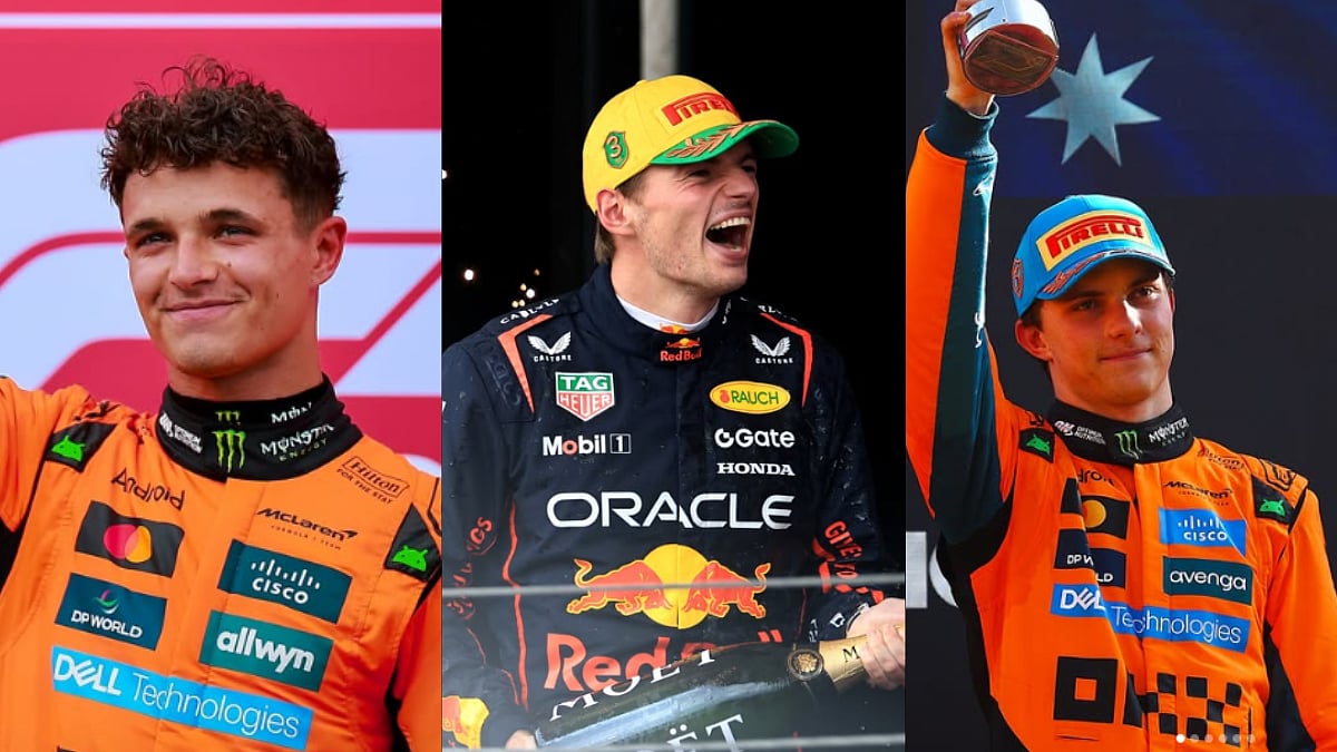 Formula 1: Can Max Verstappen Secure F1 Drivers' Championship Despite Stiff Competition From Lando Norris & Oscar Piastri? Check Out Possible Scenarios 
