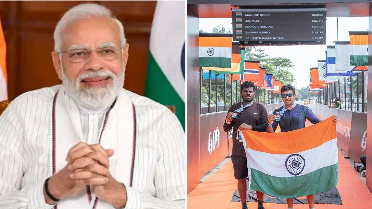 PM Modi Lauds Rising Youth Participation In Ironman 70.3 Goa, Congratulates BJP Leaders Tejasvi Surya And K Annamalai 