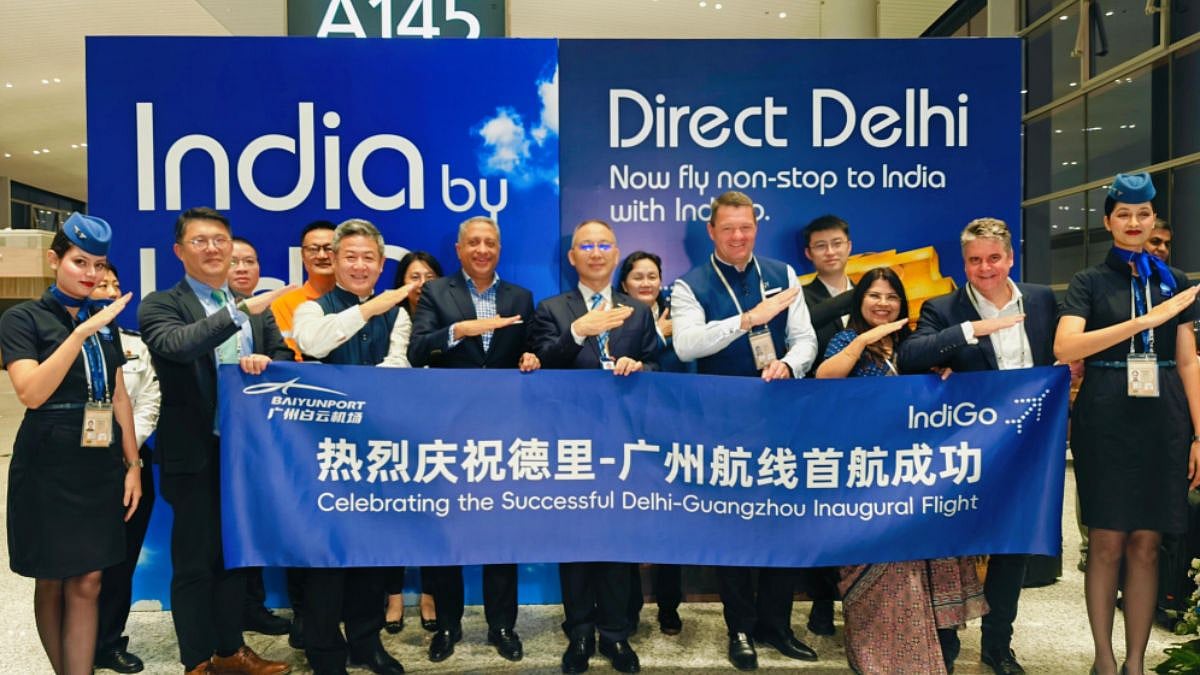 IndiGo Launches Daily Delhi-Guangzhou Flights, Restores India-China Air Connectivity 