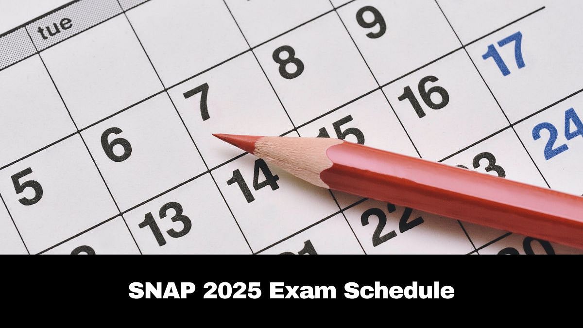 SNAP Exam 2025 Timetable Released; Check Dates Here 