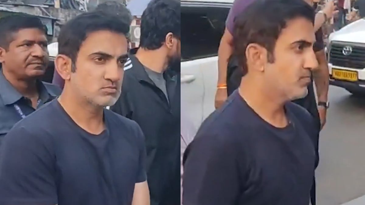 Team India Head Coach Gautam Gambhir Seeks Divine Blessings At Kalighat Temple Ahead Of IND vs SA, 1st Test Match At Kolkata; Video 
