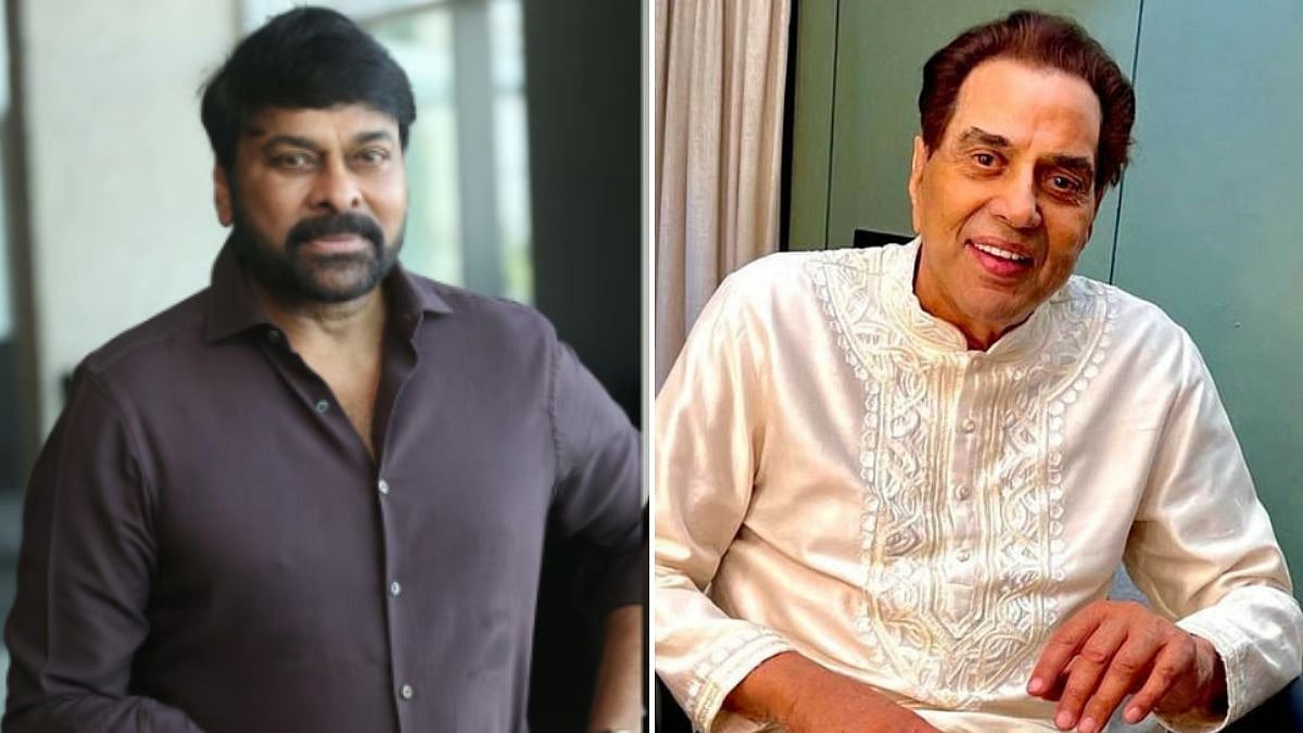 'I Will Forever Cherish...': Telugu Superstar Chiranjeevi Mourns Dharmendra's Death, Deletes Post After False Rumours Surface 
