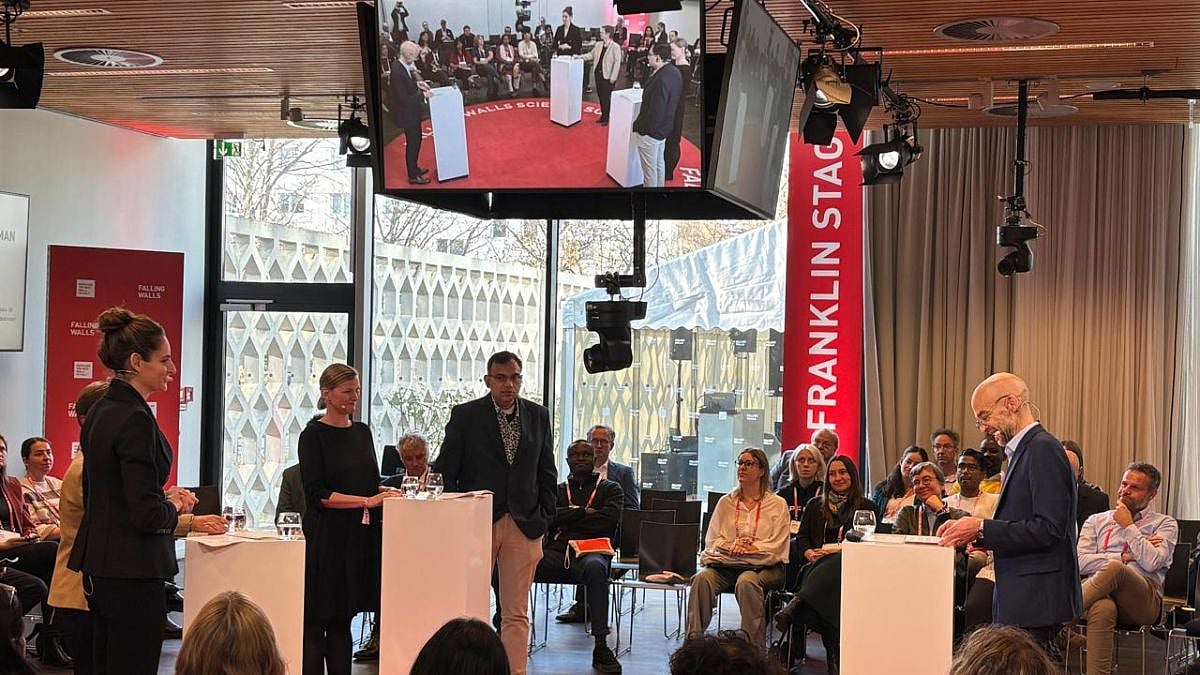 IIT-Kharagpur Director Suman Chakraborty Represents India at Prestigious Falling Walls Science Summit 2025 In Berlin 