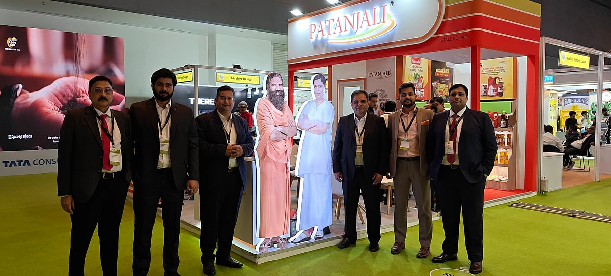 The Patanjali team at India Food Forum