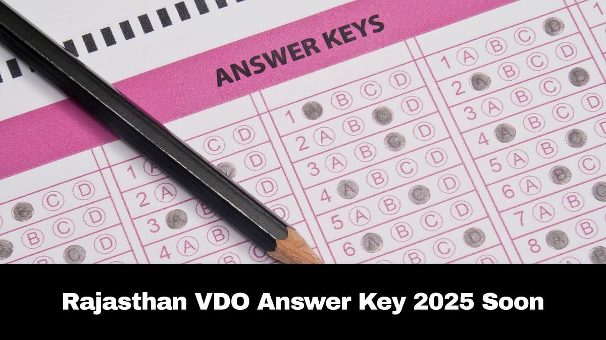 Rajasthan VDO Answer Key 2025 To Be Released Soon; Here's How To Download 