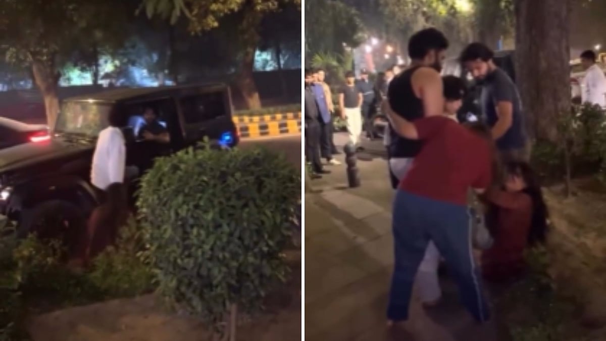Delhi: Women Brawl Outside Luxury Hotel, Pull Hair And Hurl Abuses; One Gets Dragged By SUV | VIDEO