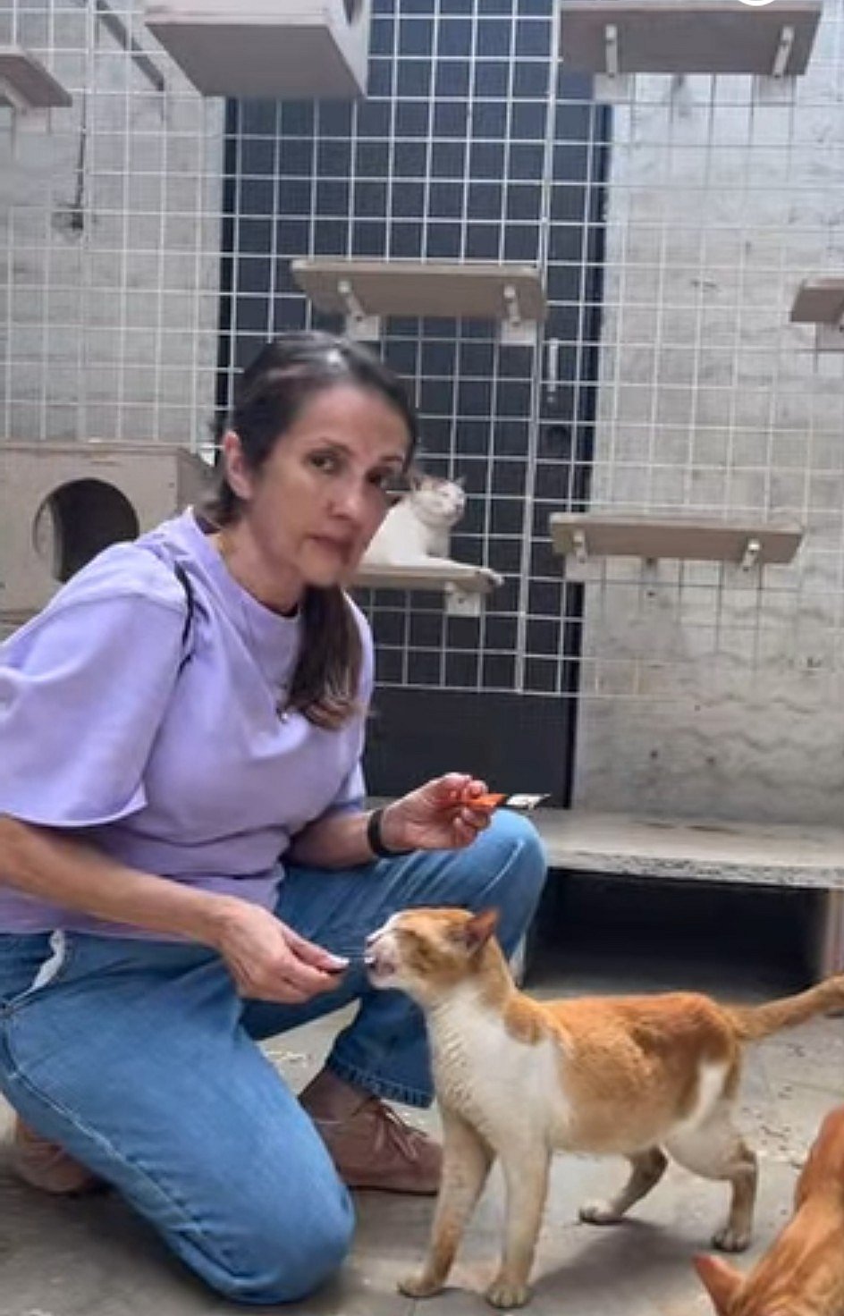 Sausan Bukhari in her Bandra battery