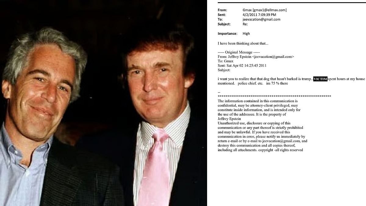 New Mails Released By Democrats Reveal Donald Trump 'Spent Hours' At Jeffrey Epstein's House With...