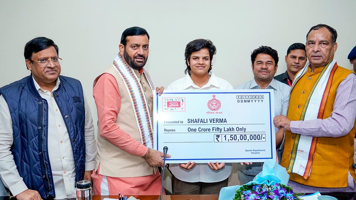 Shafali Verma Awarded ₹1.5 Crore, Felicitated By Haryana CM After World Cup Win 