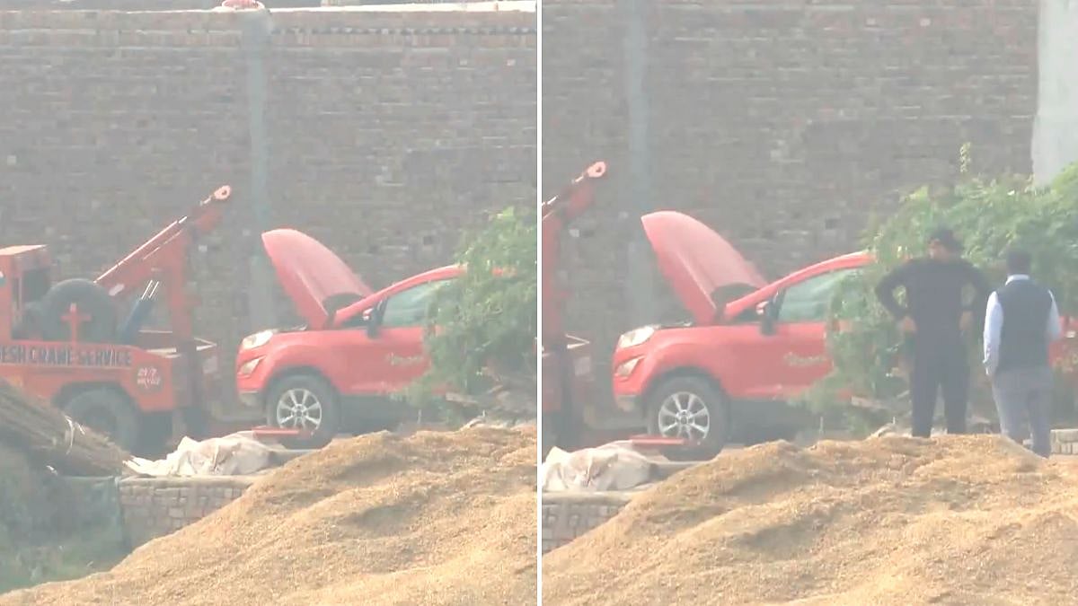 NSG Team Probes Faridabad Village, Seizes Red Ford EcoSport Linked To Delhi Blast Suspect Dr Umar Un...