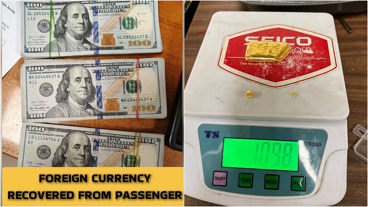 Mumbai Airport Customs foil multiple smuggling attempts, seizing hydroponic weed, gold and foreign currency worth crores