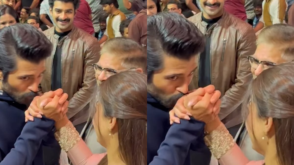 'Beautiful Jodi': Vijay Deverakonda Kisses Rashmika Mandanna's Hand; Fans Love Their PDA - Watch Viral Video 