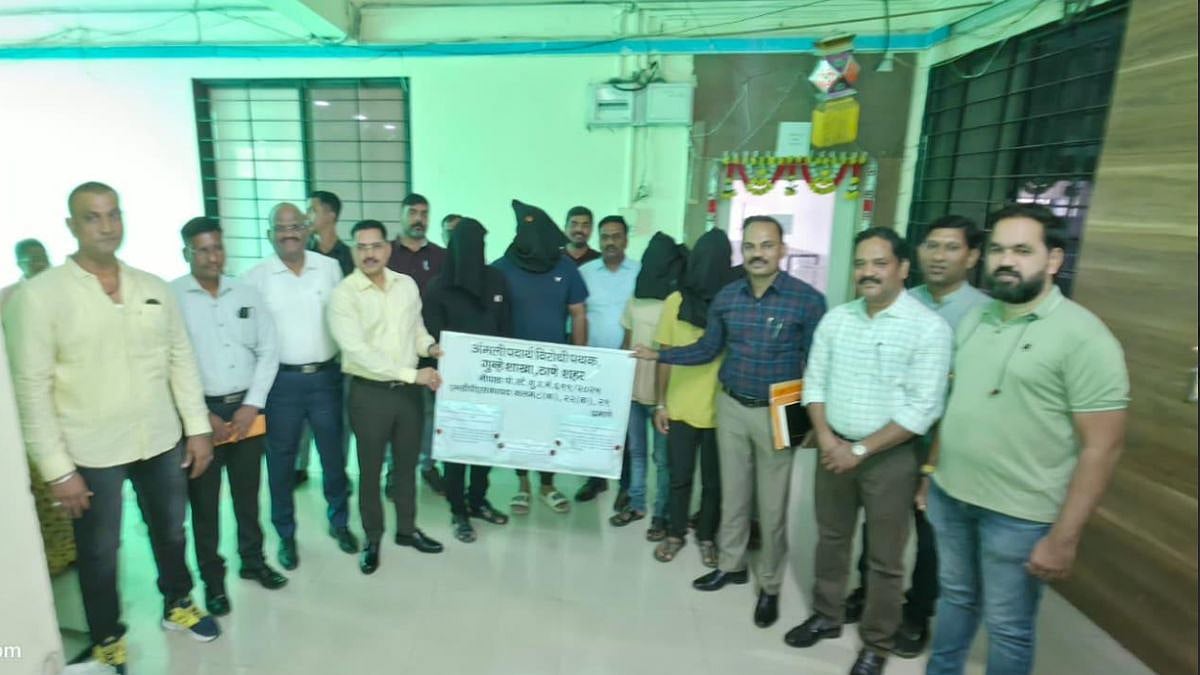 Thane: Police Nab 4 With Over 1 Kg Of Mephedrone Worth ₹2.14 Crore In Special Anti-Drug Operation 