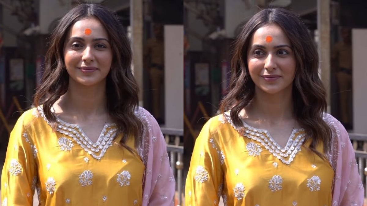 Ahead Of De De Pyaar De 2 Release, Rakul Preet Singh Visits Siddhivinayak Temple In Mumbai - Watch Video 