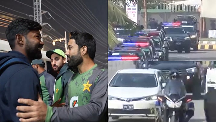 Fact Check: Did Sri Lanka Players Receive VVIP Escort In Pakistan? Team Bus Video With Z Security Goes Viral 