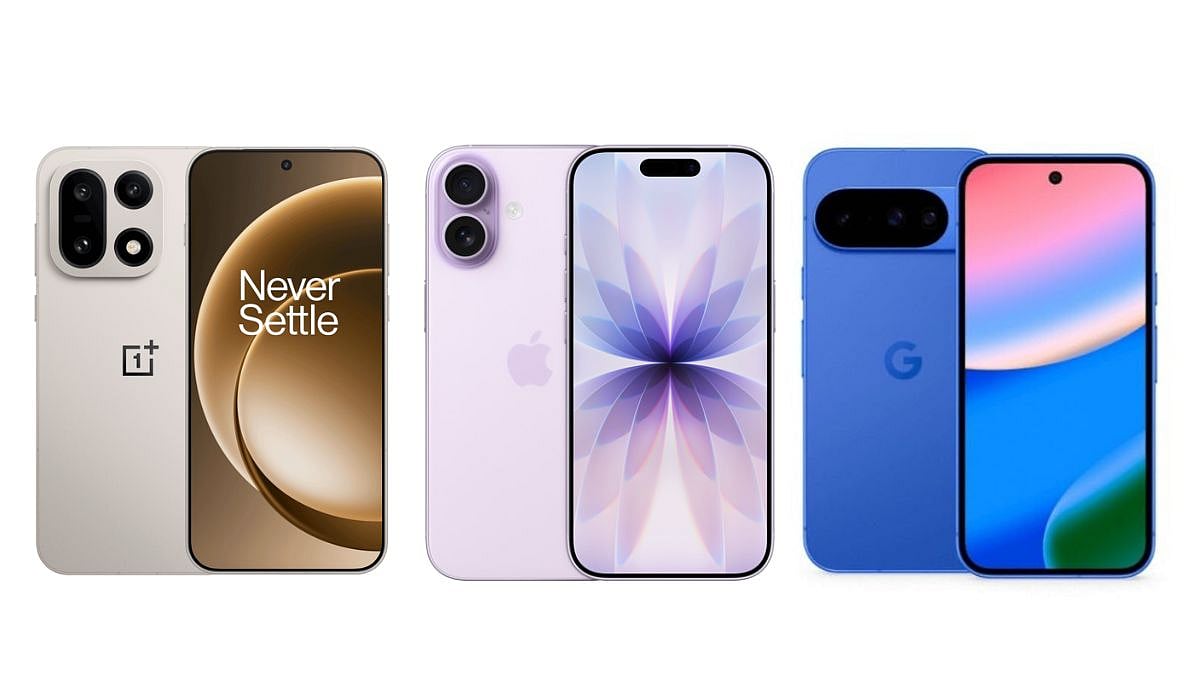 OnePlus 15 vs Google Pixel 10 vs iPhone 17: Price in India, Specifications, Compared 