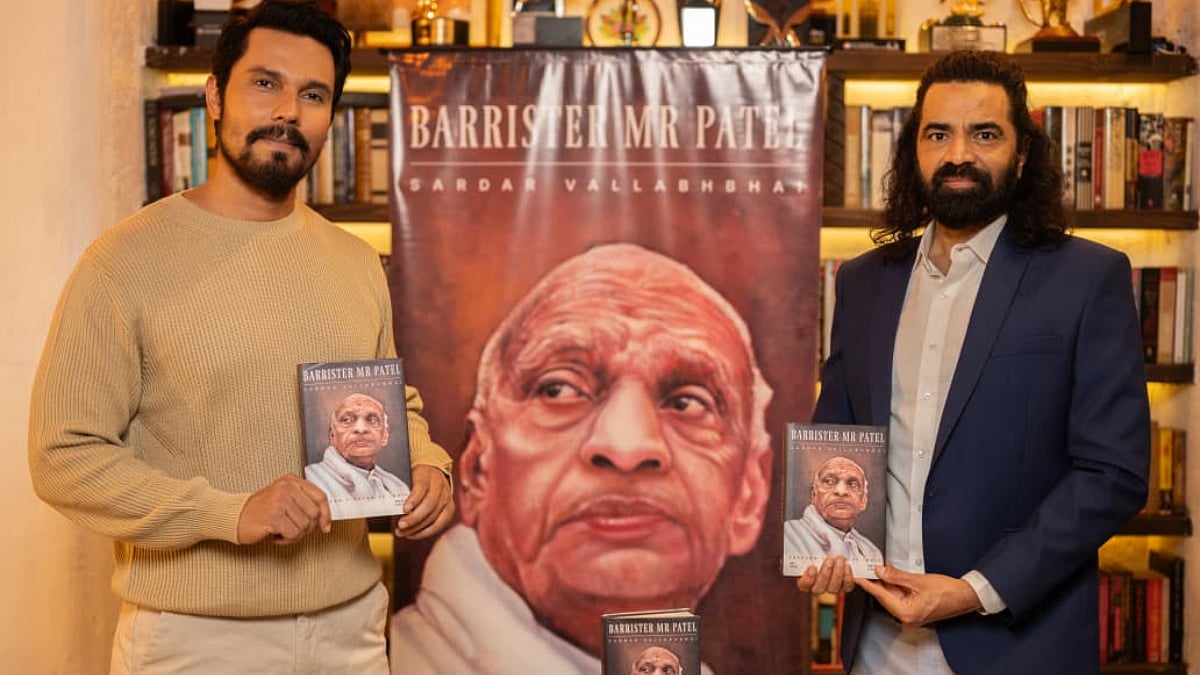 Randeep Hooda Unveils Jay Patel's Book Barrister Mr. Patel, Recalls Urging Him To Write About Sardar Vallabhbhai Patel's Untold Story 
