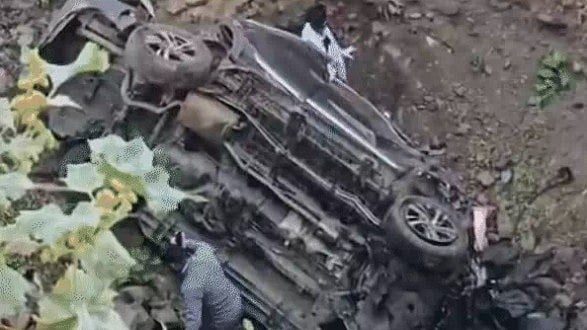 MP News: 5 Dead After Speeding SUV Plunges Into Ditch On Delhi–Mumbai Expressway In Ratlam