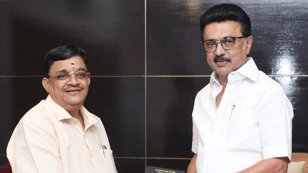 For First Time In Its History, DMK Appoints Brahmin Leader V Maitreyan To Party Post 