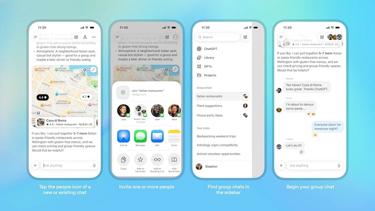 ChatGPT Gets New Group Chat Feature: How It Works 