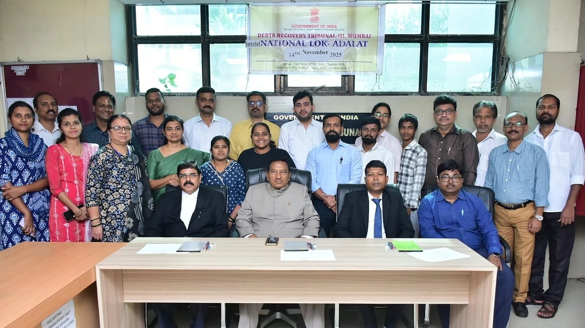 National Lok Adalat At DRT-III Mumbai Settles 46 Cases, Recovers ₹7.54 Crore 