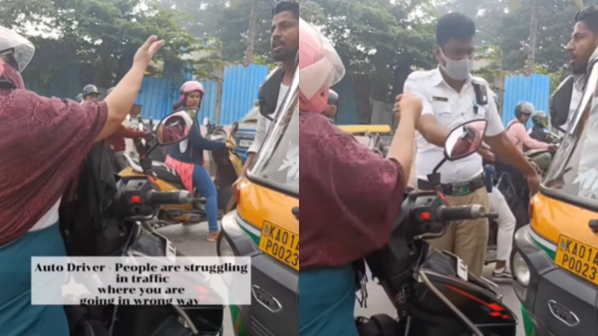 Chaos Erupts Near Bengaluru Metro Station As Lady Driver Engages In Minor Accident, Causes 1 Km...