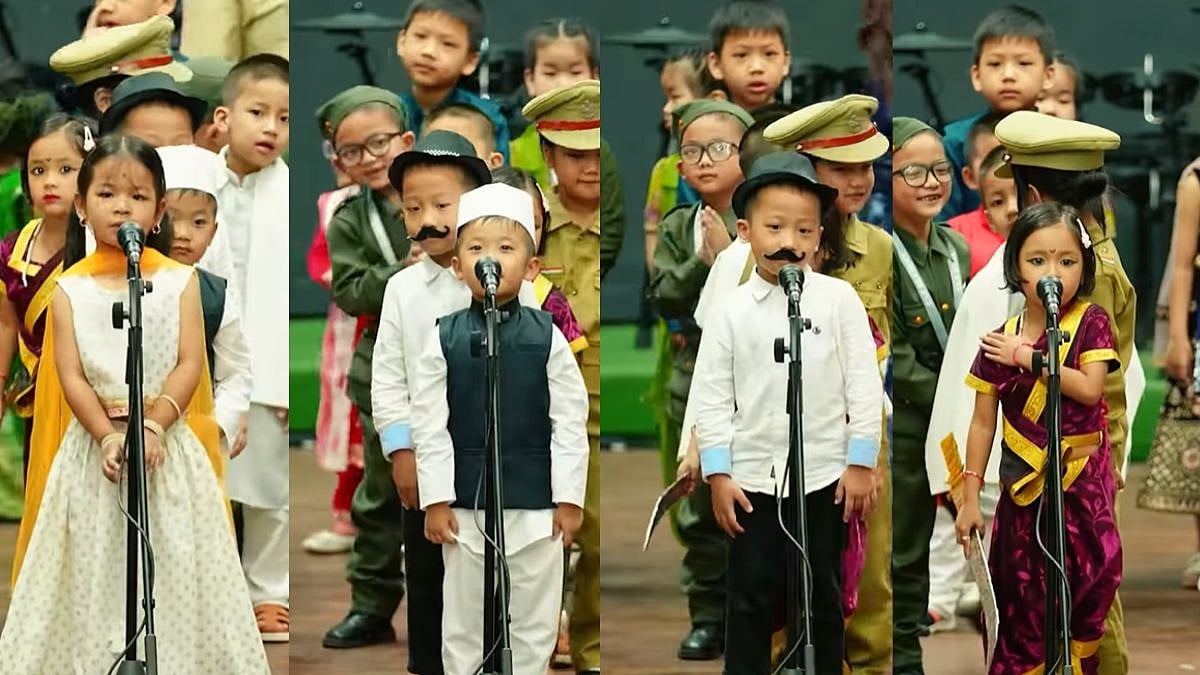 Children’s Day 2025: Kids’ Powerful Freedom Fighter Speeches Win The Internet; Video Goes Viral 
