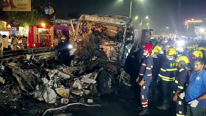 Navale Bridge Accident: Supriya Sule Urges Nitin Gadkari To Start Work On Elevated Road Between...