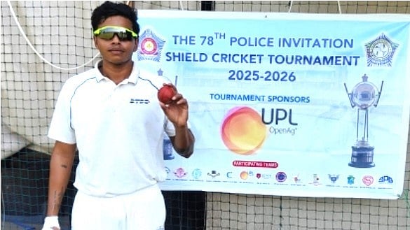 Police Shield Cricket Tournament 2025: Opener Rudra Dhanday Scored 97 Runs To Rescue Mumbai Police