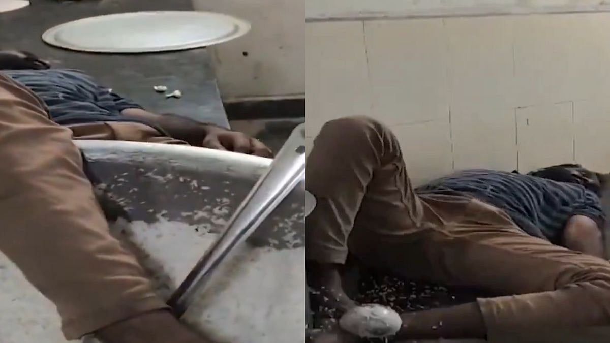 Viral Video: Drunk Watchman Found Sleeping In Rice Vessel At Telangana Polytechnic Hostel 