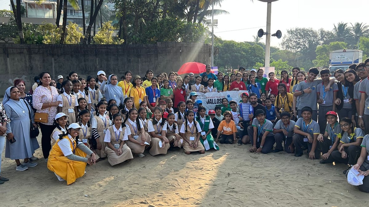 Mumbai Climate Week: Children Collect 350 Bags Of Plastic In Prabhadevi & Juhu Beach Cleanup 